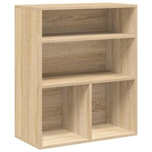 vidaXL Estanter&iacute;a madera ingenier&iacute;a color roble 60x30x71,5 cm