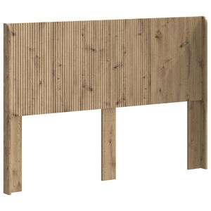 vidaXL Cabecero Roble Artesanal Madera de ingenier&iacute;a