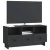 vidaXL Mueble de TV Negro 102 x 34,5 x 50 cm Madera de Ingenier&iacute;a