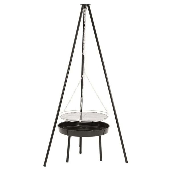 Easy Camp Parrilla de camping de trípode Deluxe