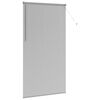 vidaXL Persianas venecianas Manual Plateado 220 x 115 cm Aluminio