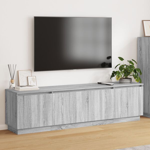 vidaXL Gabinete de TV Gris Sonoma 180 x 38 x 49 cm