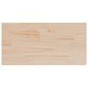 vidaXL Tablero de mesa rectangular 2 uds madera de pino 90x45x1,7 cm