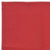 vidaXL Valance de toldo Rojo 580 x 20 cm Lona