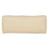 vidaXL Coj&iacute;n Beige 100 x 40 x 8 cm Tela Oxford