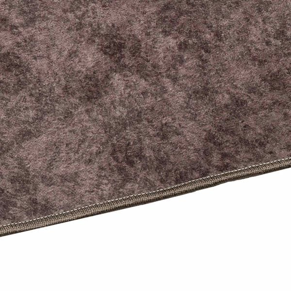 vidaXL Alfombra lavable antideslizante gris 80x150 cm