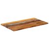 vidaXL Tablero de mesa rectangular madera maciza 60x100 cm 25-27 mm