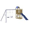 vidaXL Parque infantil de exterior madera de pino impregnada