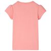 Camiseta infantil color coral claro 116