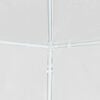 vidaXL Carpa para fiestas blanco 3x9 m