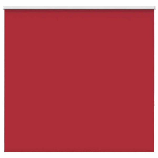 vidaXL Estor Enrollable Opaco Rojo 160x130 cm Tela Ancho 156,6 cm