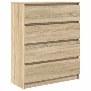 vidaXL Aparador roble Sonoma 80x35x99 cm madera de ingenier&iacute;a