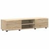 vidaXL Conjunto de mueble de TV con caj&oacute;n FLORIN Roble Sonoma