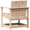 vidaXL Silla de jard&iacute;n madera maciza de pino 62x56x77 cm