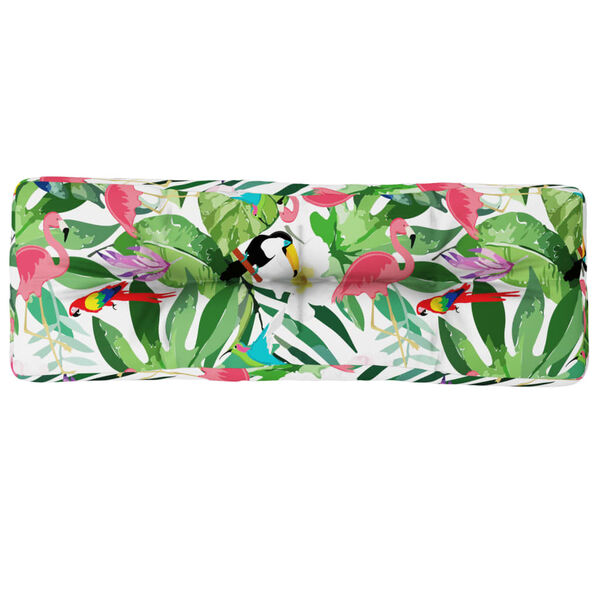 vidaXL Coj&iacute;n para sof&aacute; de palets tela multicolor 120x40x12 cm