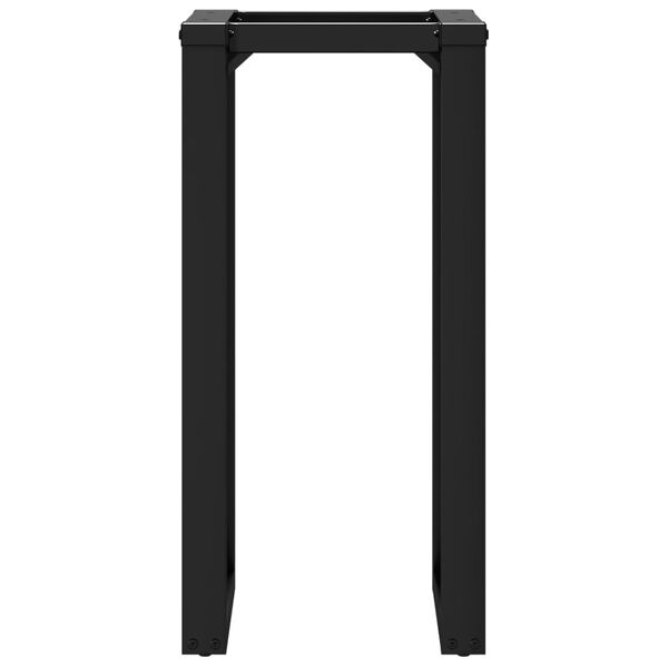 vidaXL Patas de mesa de comedor estructura O acero 40x40x73 cm