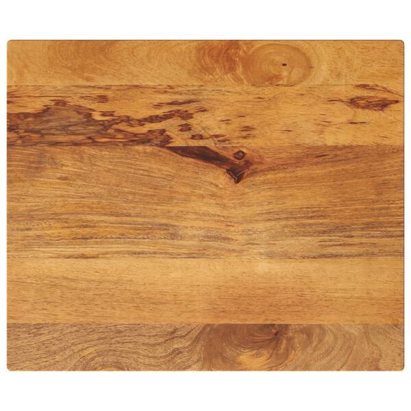 vidaXL Tablero de mesa rectangular madera maciza mango 60x50x3,8 cm