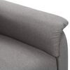 vidaXL Sillón de masaje eléctrico tela gris claro