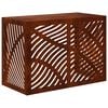 vidaXL Funda para Aire Acondicionado Oxidado 100 x 50 x 70 cm