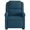 vidaXL Sill&oacute;n reclinable de masaje elevable terciopelo azul