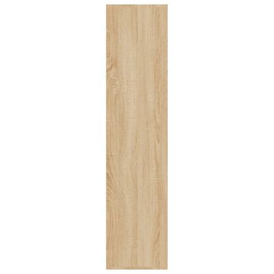 vidaXL Estantería/Aparador madera contrachapada roble 66x30x97,8 cm