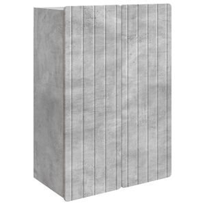 vidaXL Armario de pared Gris Hormig&oacute;n 66 x 34,5 x 92 cm