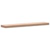 vidaXL Estante de pared madera maciza de haya 100x20x4 cm