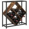 vidaXL Estante de Vino Roble ahumado 51 x 18 x 52,5 cm