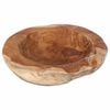 vidaXL Frutero JEPARA &Oslash; 30 cm Madera de teca maciza Redondo