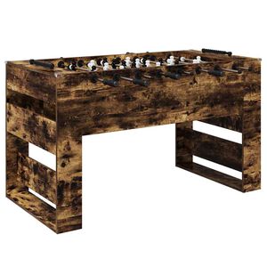 vidaXL Mesa de Futbol&iacute;n Roble Ahumado 146,5 x 74 x 85 cm