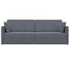 vidaXL Sofá-cama de piso Gris oscuro 213 x 70 x 77 cm Terciopelo