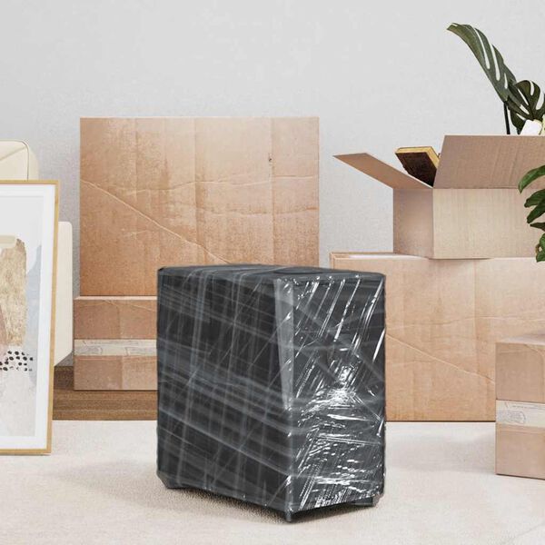 vidaXL Film estirable 2 uds transparente 30 &mu;m 50 cm x 300 m