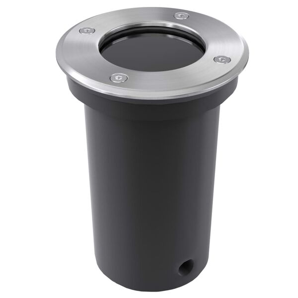 vidaXL Focos LED empotrables de suelo de jard&iacute;n redondos 3 uds