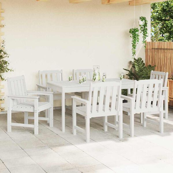 vidaXL Silla de Jard&iacute;n 6 pcs 65.5 x 59 x 88 cm Polietileno
