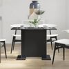 vidaXL Mesa de Comedor Negro 110 x 60 x 75 cm Madera de ingenier&iacute;a