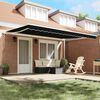 vidaXL Toldo Retráctil 450 x 350 cm Negro