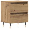 vidaXL Armario de Noche Roble artisan 40 x 35 x 50 cm