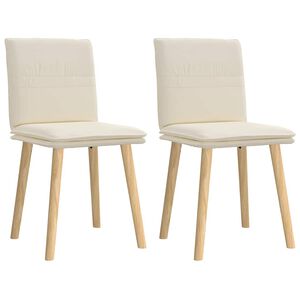 vidaXL Sillas de comedor 2 unidades lino