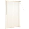 vidaXL Persiana Veneciana Marr&oacute;n Claro con Patr&oacute;n 150 x 100 cm PVC