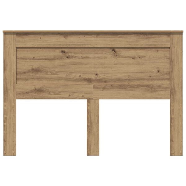vidaXL Cabecero Roble artesanal 160 cm Madera contrachapada