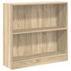vidaXL Estanter&iacute;a de madera contrachapada color roble 80x24x75 cm