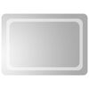 vidaXL Espejo de ba&ntilde;o LED Transparente 70 x 50 cm vidrio templado