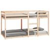 vidaXL Cama litera sin colch&oacute;n madera maciza de pino 90x200 cm