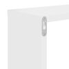 vidaXL Estantes cubo de pared 4 unidades blanco 26x15x26 cm