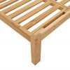 vidaXL Set de sofás de palets de jardín y cojines 3 pzas madera acacia