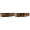 vidaXL Muebles de TV 2 uds madera ingenier&iacute;a color roble 100x31x25,5cm