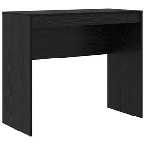 vidaXL Escritorio Roble Negro 90 x 40 x 76 cm