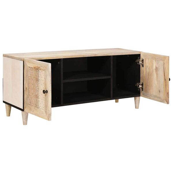 vidaXL Unidades de TV con puerta 105 x 33 x 46 cm Madera contrachapada