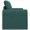 vidaXL Sof&aacute; cama Verde oscuro 98 x 71 x 83 cm tela