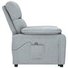vidaXL Sill&oacute;n elevable tela gris claro